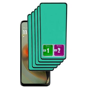 Imagem de 5x Pelicula Ceramica 9d Proteção Curva Para Moto G55 - Mustangshop