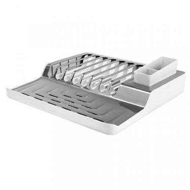 Imagem de Escorredor De Louças Aço Inox Minimal Brinox Branco