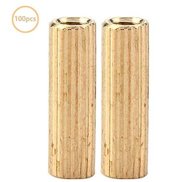 Imagem de Eacam 100pcs M2 StandEff de Latão para a Placa Principal do Computador, Impulsionamentos Duráveis ​​e Resistentes à Ferrugem Com Vários Tamanhos para Placas ou Máquinas de (M2*9 (100pcs))