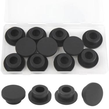 Imagem de Tampões de borracha BOPOREAE em forma de T para furos redondos de 22-2
