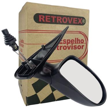 Imagem de Retrovisor Direito Com Controle Siena 2011 A 2019 / Palio 4 Portas 2011 A 2019 - Retrovex 4514