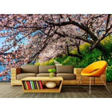 Imagem de Papel de Parede Paisagens Floresta 108 - 1,00 X 1,00 - Voce Decorando