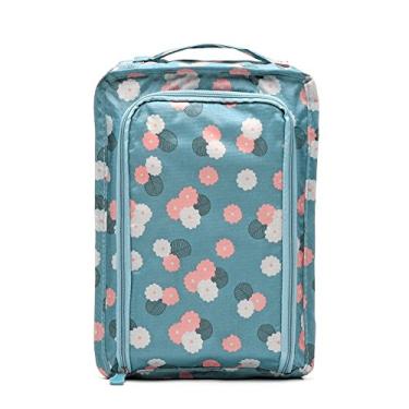 Imagem de Bolsa de Armazenamento para Viagens Prática Organizadora Sapatos Nylon Multifuncional Portátil Bolsas Classificação