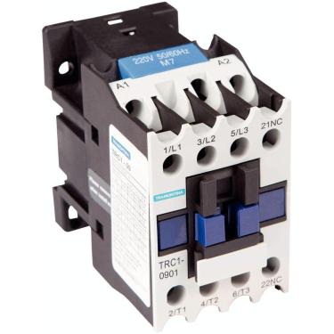 Imagem de Contator Tripolar TRC1-0901 9A 220VCA 1NF Tramontina