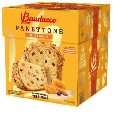 Imagem de Panettone Speciale Frutas E Damasco 500G Panetone - Bauducco