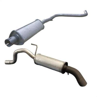 Imagem de Kit Escapamento Abafador + Esportivo Palio 1.0 16v 00 02 - ScapJá