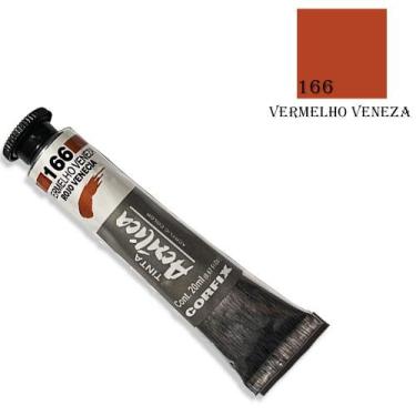 Imagem de Tinta Acrílica 37ml 166 Vermelho Veneza Corfix