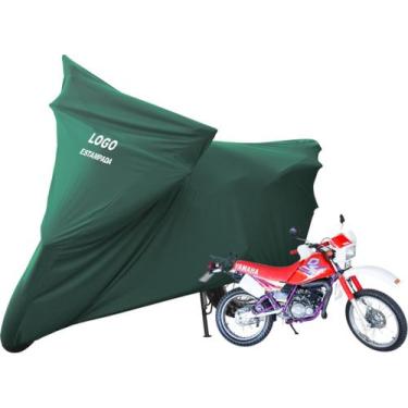 Imagem de Capa Para Moto Yamaha DT 180 Z Alta Durabilidade Com Logo - Mz, Verde