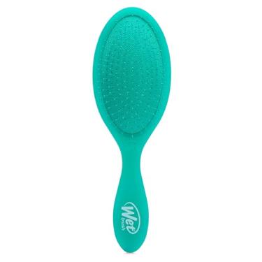 Imagem de Wet Brush Desembaraçador original, suco verde (verão), cerdas ultra macias IntelliFlex deslizam através dos emaranhados, escova de cabelo desembaraçadora (molhada e seca), mulheres e homens, edição