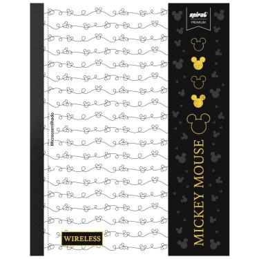 Imagem de Caderno univ.1x1 80fl coladas wire. Mickey pb 2406563 Spiral Mpb pt 1 un