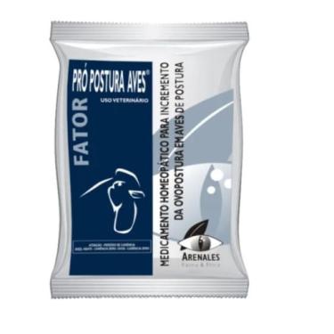Imagem de Fator Pro Postura 2kg Arenales Para Aves - Patologias Do Ovo