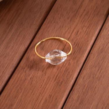 Imagem de Kit Anel Para Guardanapos Cristalino 4cm X 3cm Argola - Dourada