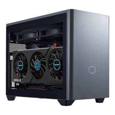 Imagem de Cooler Master NR2 Pro Mini ITX – Intel Core i7-14700F - Gigabyte RTX 4060 Ti & B760I AORUS PRO - 32GB DDR5 6000MHz - SSD M.2 1TB Gen4 - WiFi - Windows 11-280mm AIO Gaming PC