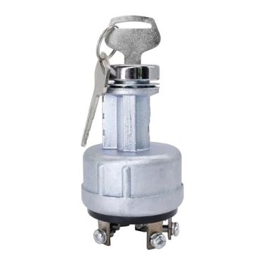 Imagem de HiSport Interruptor de ignição compatível com John Deere Yanmar Kubota Iseki Tractor Komatsu Bulldozer 650 750 850 950 1050 1250 1450 1650, substitui 22B-06-11910 08086-20000