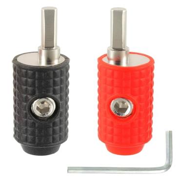 Imagem de BOJACK Redutor de entrada de amplificador de calibre 4 para redutor de calibre 8 para adaptador de energia estéreo para carro/aterramento GA com capas de silicone vermelhas/pretas e ferramenta