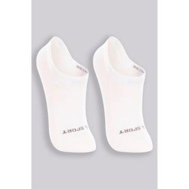 Imagem de Kit/2 Meia Sapatilha Lupo 02170-088 Kids Invisível Algodão T. 24/29 30