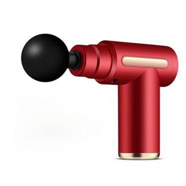 Imagem de Massageador Elétrico Alta Frequência Profissional Muscular Massagem(Vermelho)