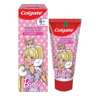 Imagem de Colgate Creme Dental Barbie Vermelho Infantil - 80 g
