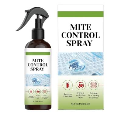 Imagem de Spray Preventivo de Pulgas em Camas,120ml Pulverizador Doméstico para Carrapatos | Spray Leve para Colchão Tapete Móveis Interiores Exteriores Viagem Hotel Camping