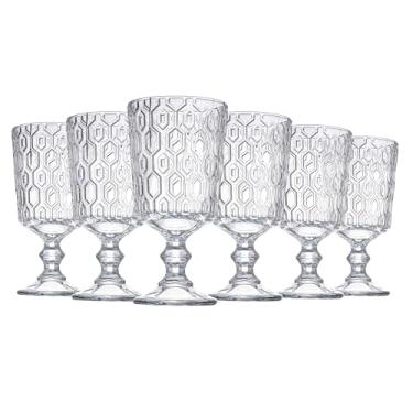 Imagem de Jogo de 6 Taças - Favos - Cristal Ecológico - 360ml - Full Fit