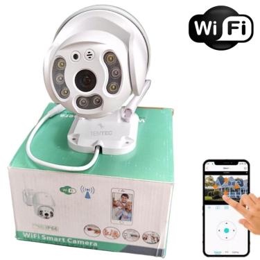 Imagem de Câmera Segurança WiFi Robô 360 IP66 Chuva Controle Via App