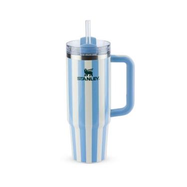Imagem de Copo Com Canudo Stanley Quencher 887ml Cornflower Cabana Gloss