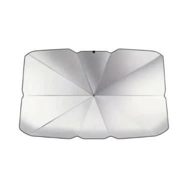 Imagem de Guarda-sol Retrátil Para Pára-brisa Dianteiro De Carro Com Isolamento 