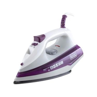 Imagem de Ferro Passa Antiaderent 1200w Black+decker Fx1000 110V- 220v - Black +