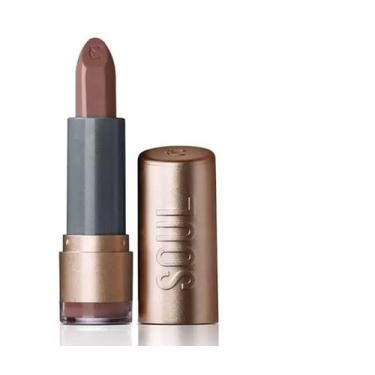 Imagem de Batom Eudora Soul Kiss Me Castanho Passarela 3,7g Hidratante com Vitam