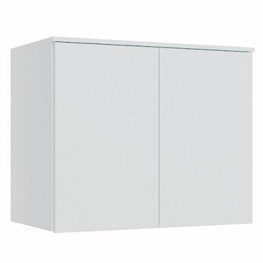 Imagem de Módulo Aéreo 2 Portas Requinte+ Móveis Castro Branco Line
