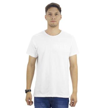 Imagem de Camiseta Estampa Em Alto Relevo Masculina Rg - 518 Branca - Polo Rg-51