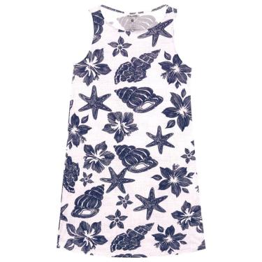 Imagem de Vestido Manga Curta Estampado Meia Malha Malwee Ref. 104806