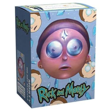 Imagem de Dragon Shield Sleeves - Limited Edition Brushed Art: Morty - 100 CT Art Card Sleeves - Smooth & Tough - Compatible with Magic The Gathering, Pokémon, and Yugioh TCG & LCG - Top Loader