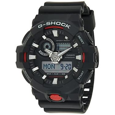 Imagem de Casio Relógio masculino GA-700-1ACR G Shock analógico-digital quartzo preto, Multi, One Size, Digital