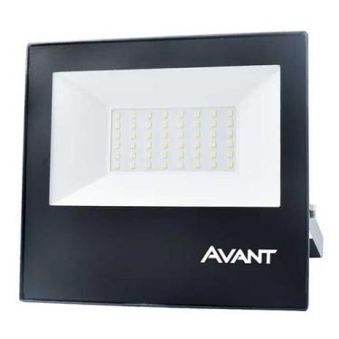 Imagem de Refletor Led 50W Bivolt Branco Branco Quente 3000K Avant