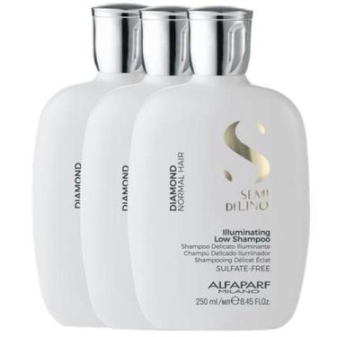 Imagem de Kit 3 Shampoo Alfaparf Diamond Illuminating  250ml - Alfaparf Milano