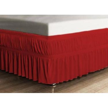 Imagem de SAIA BOX KING SIZE-  Duoelastic - JGM, Vermelho