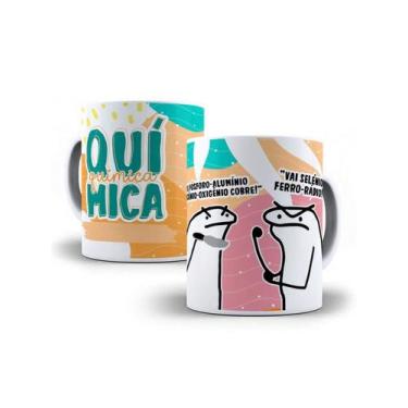 Imagem de Caneca de porcelana Personalizada Flork Profissão QUIMICA 325ml - GL P