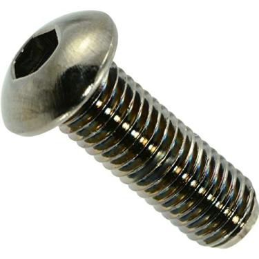 Imagem de Hard-to-Find Fastener 014973435202 Parafusos de cabeça de botão, 1/4-28 x 3/4, peça-8