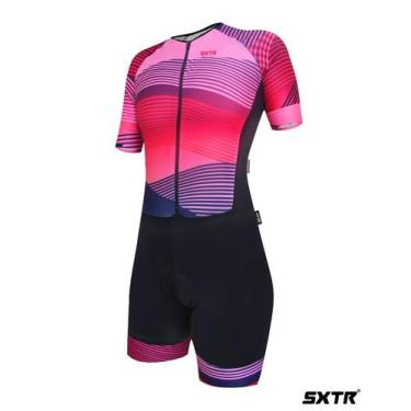 Imagem de Macaquinho Ciclismo Manga Curta Aura - SXTR - Sportxtreme, G
