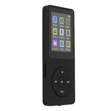 Imagem de Generic - Leitor de Música Digital para Crianças com WiFi, LCD de 1,8 Polegadas, Suporte para Cartão de Memória de 32 GB, Preto