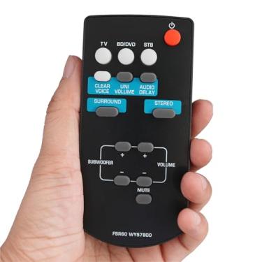 Imagem de Controle remoto substituído FSR60 WY57800 para Yamaha Soundbar ATS1010 YAS101 YAS101BL YFSR60 YAS-201 ATS-201 YAS-201BL YAS-CU201 WY57800 FSR62 ZC94940