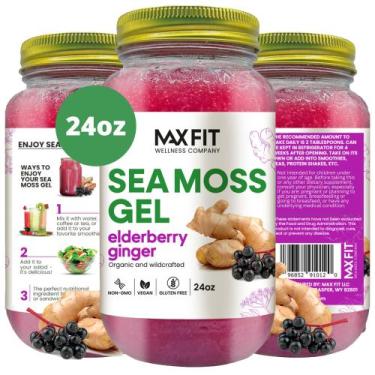 Imagem de Gel de Musgo Marinho Orgânico MAX FIT - 710ml - Cru e Feito em Santa L