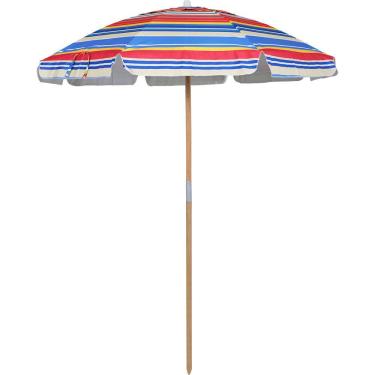 Imagem de Guarda-Sol Praia Jardim Lonita 1,60m Proteção FPS/UV Silver Coating Belfix