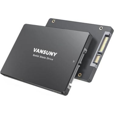Imagem de Vansuny Disco rígido interno SSD SATA III de 2 TB, disco rígido interno de 2,5 polegadas, flash 3D NAND avançado até 500 MB/s SSD para PC, laptop, desktop