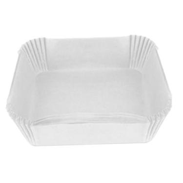 Imagem de Forma Descartável Antiaderente Quadrada 20x20cm P/ Air Fryer - WARI