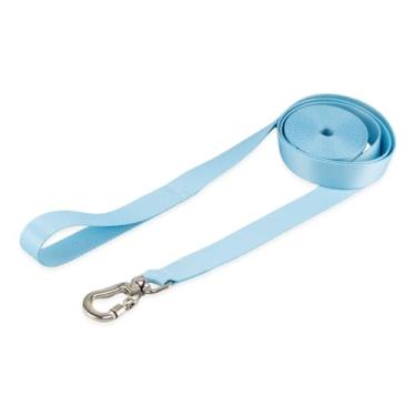 Imagem de Basic Pet Coleira Guia 10 Metros Para Cães Cachorro Adestramento Passeio Porte Grande Médio Pequeno (Caribe, M)