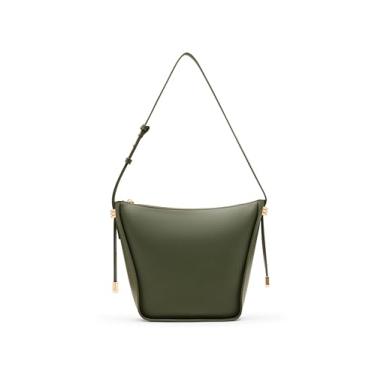 Imagem de Anne Klein Bolsa Hobo, verde-oliva escura, verde-oliva/meia-noite, Small