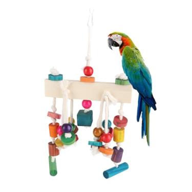 Imagem de Pet Pet Parrot Toy Toy Mastigando Escada para Escalar Exercícios Divertidos