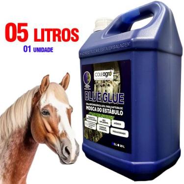 Imagem de Cola Entomológica Azul 5 litros Blue Glue Coleagro  Monitoramento de P